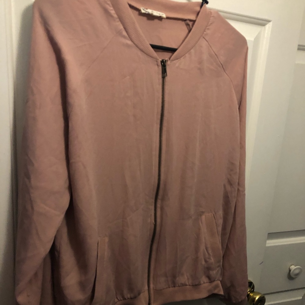 Pink light jacket